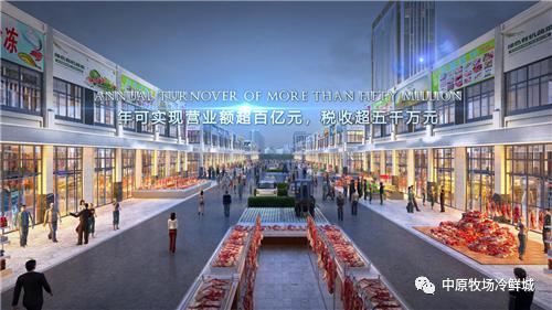 冷鏈物流市場飛速發(fā)展,中原牧場冷鮮城帶給你掘金新機遇